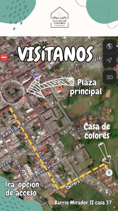 La Casa De Colour Filandia, Quindio 度假居 *